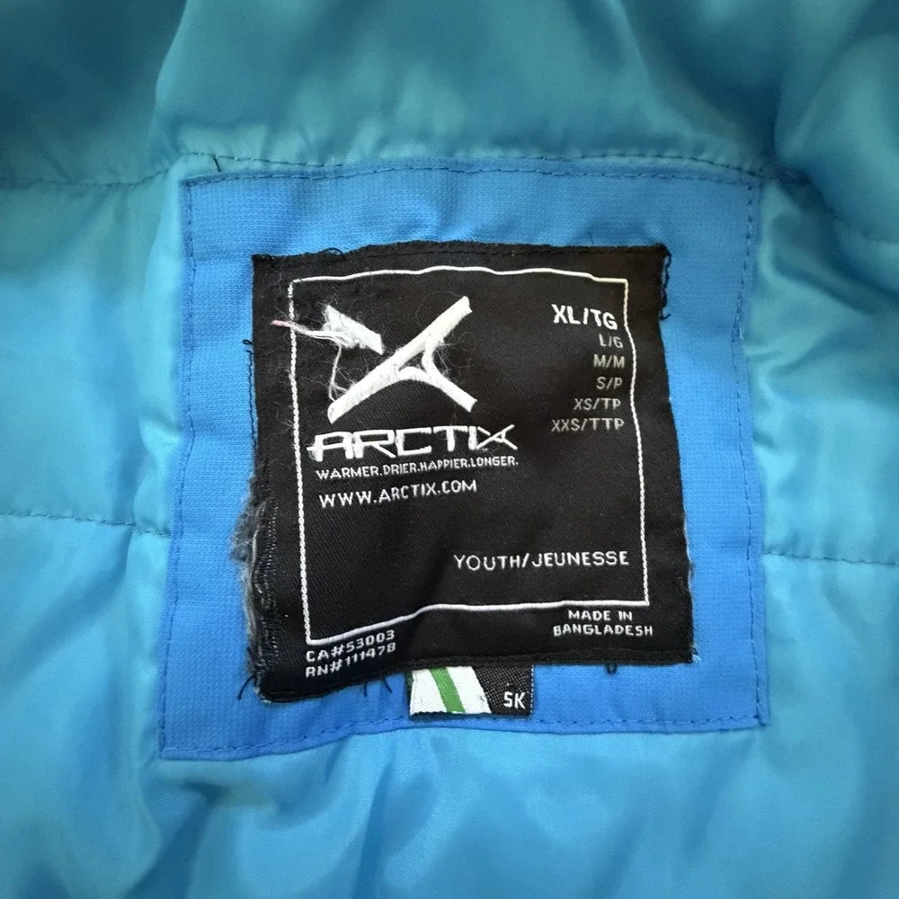 Arctix Suncatcher Insulated Winter Jacket Youth XL Girls Teen Aztec Geometric